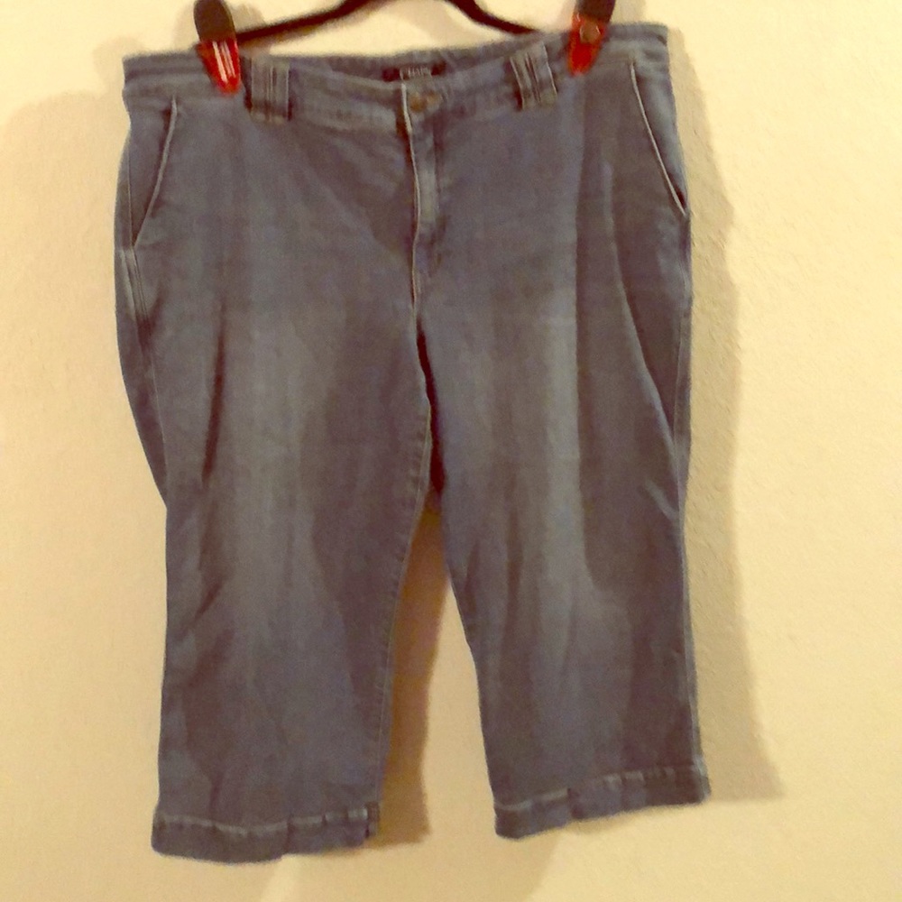 🔥🔥Chaps wide-leg capris size 18w